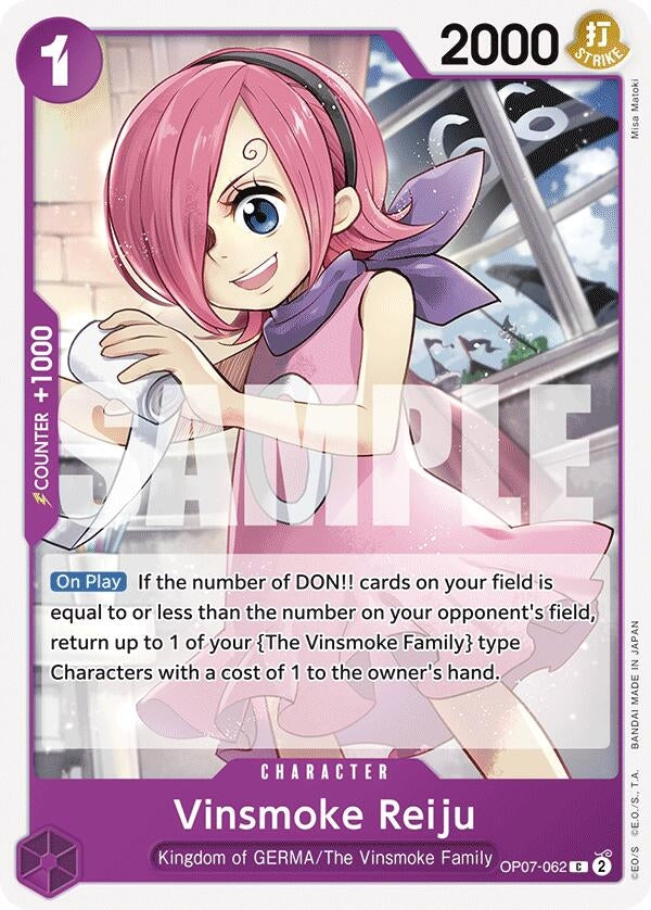 Image for Vinsmoke Reiju (OP07-062) - One Piece Card Game