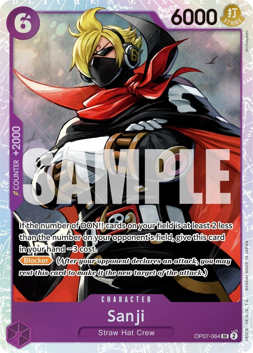 Image for Sanji (OP07-064) - One Piece Card Game