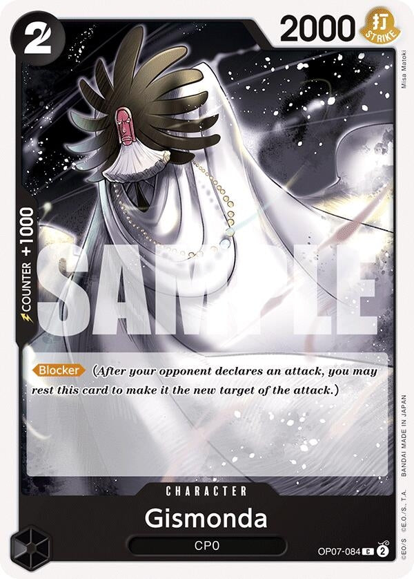 Image for Gismonda (OP07-084) - One Piece Card Game