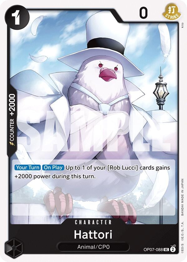 Image for Hattori (OP07-088) - One Piece Card Game