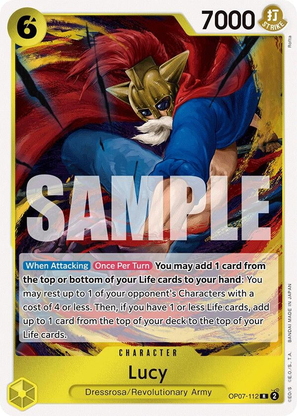 Image for Lucy (OP07-112) - One Piece Card Game