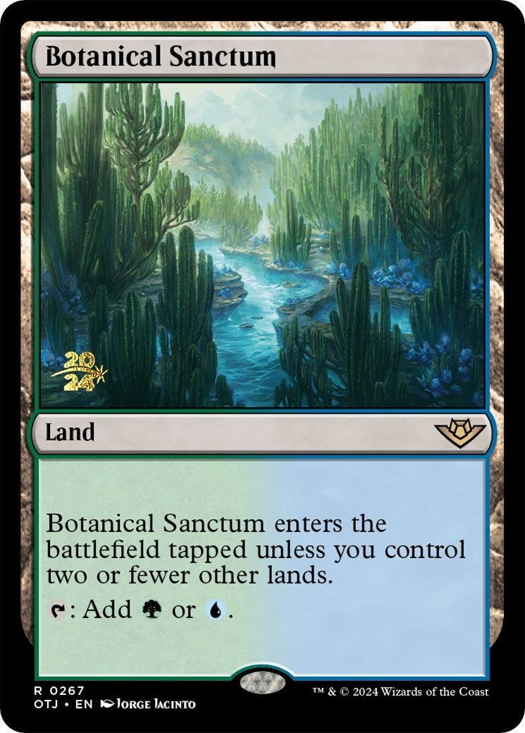 Image for Botanical Sanctum (OTJ) (267) - Magic: The Gathering