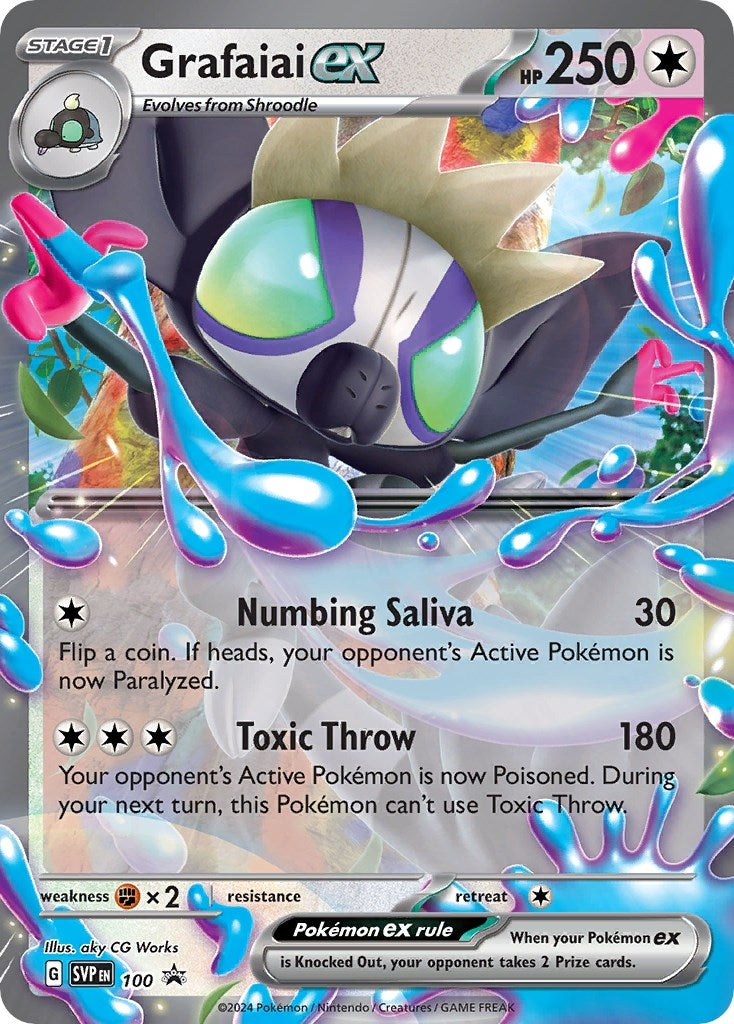 Image for Grafaiai ex - 100 (100) - Pokemon