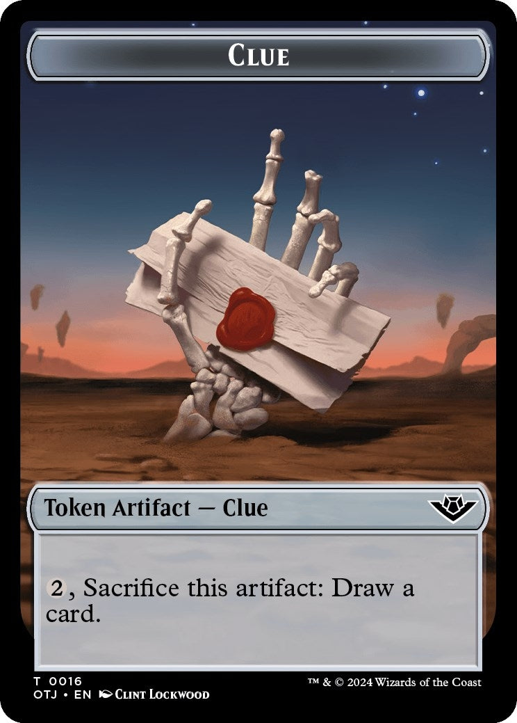 Image for Clue Token (16) - Magic: The Gathering