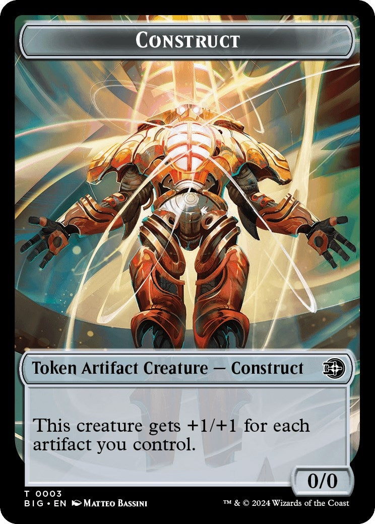 Image for Construct Token (3) - Magic: The Gathering