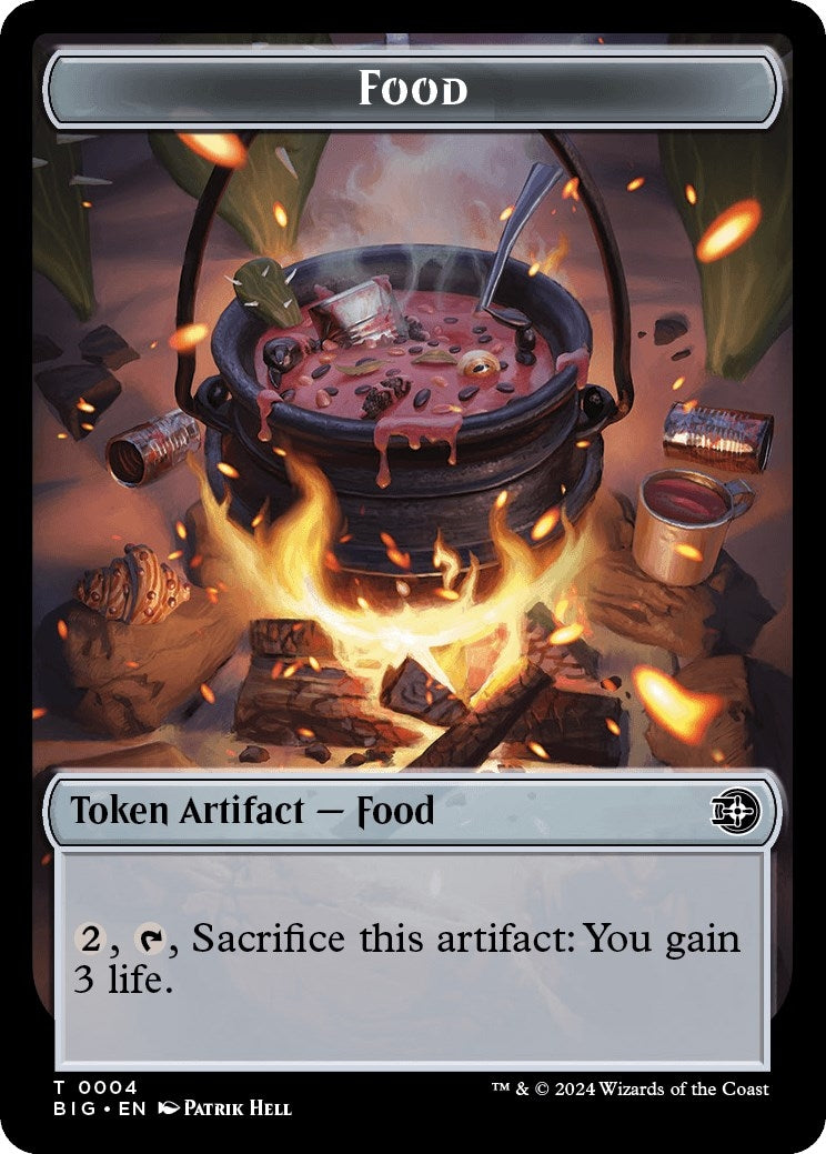 Image for Food Token (4) - Magic: The Gathering