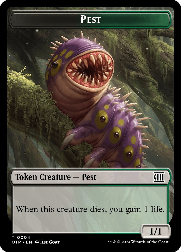 Image for Pest Token (4) - Magic: The Gathering