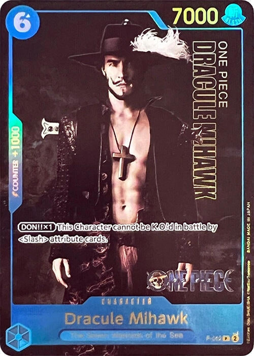 Image for Dracule Mihawk (Premium Card Collection -Live Action Edition-) (P-052) - One Piece Card Game