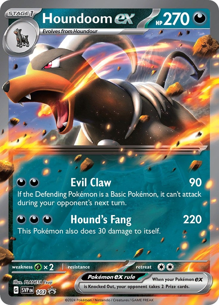 Image for Houndoom ex - 103 (103) - Pokemon