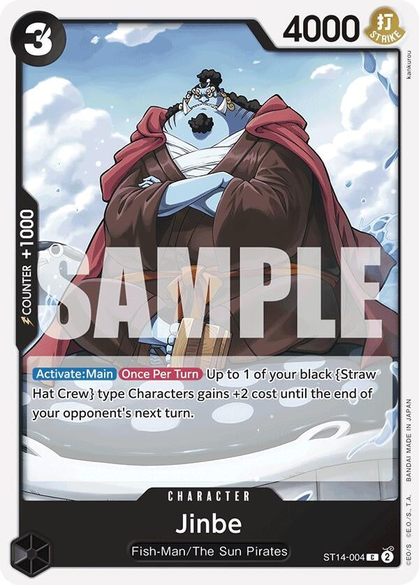 Image for Jinbe (ST14-004) - One Piece Card Game
