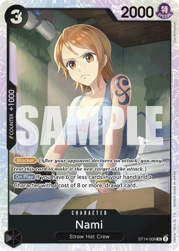 Image for Nami (ST14-006) - One Piece Card Game