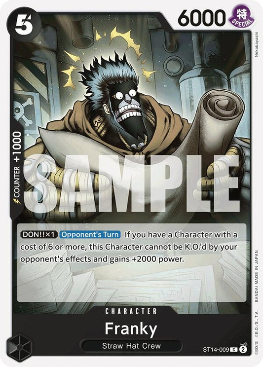 Image for Franky (ST14-009) - One Piece Card Game