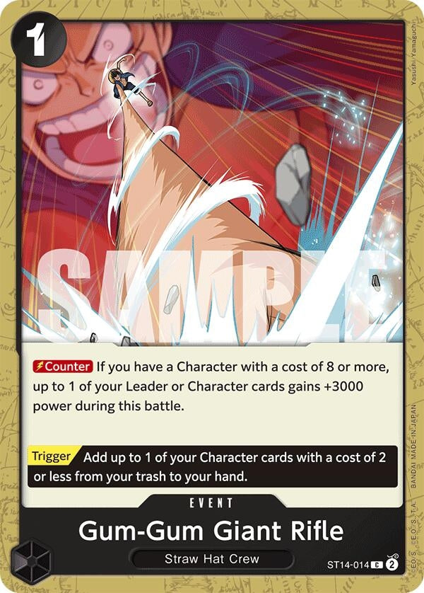 Image for Gum-Gum Giant Rifle (ST14-014) - One Piece Card Game