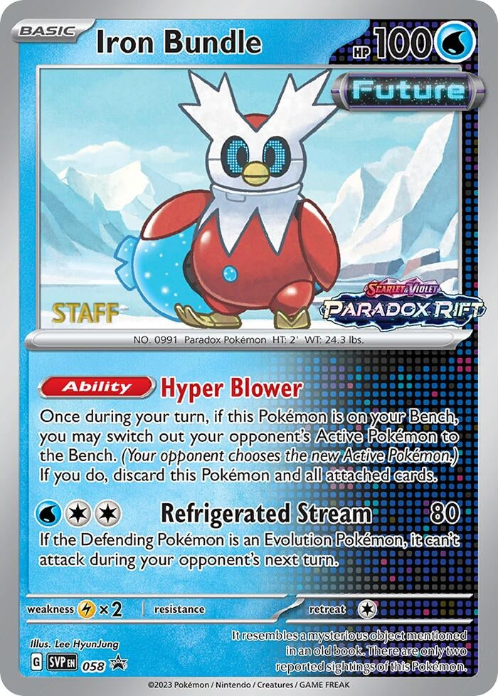 Image for Iron Bundle - 058 (Prerelease) [Staff] (058) - Pokemon