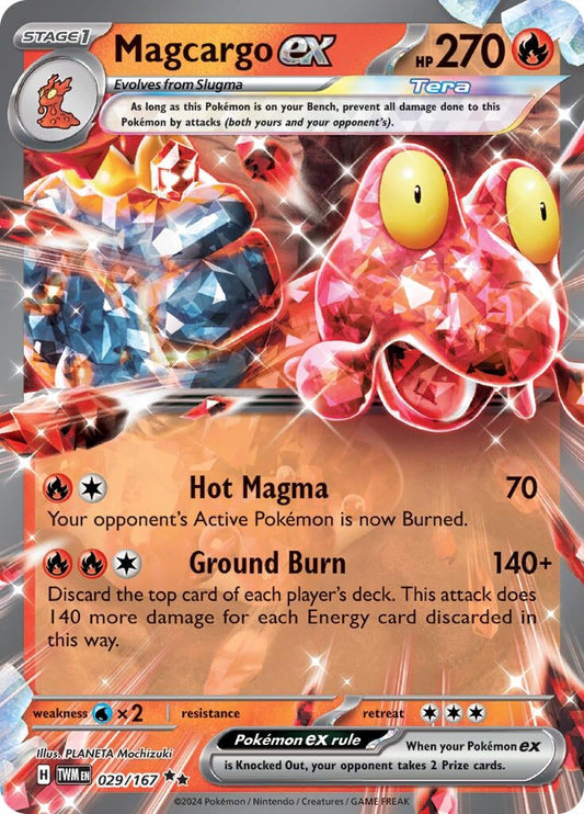 Magcargo ex (029/167)