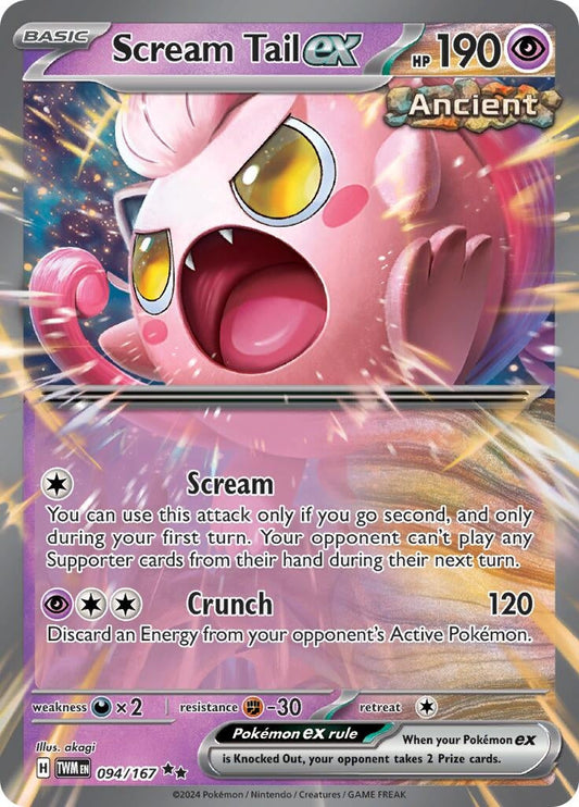 Image for Scream Tail ex (094/167) - Pokemon