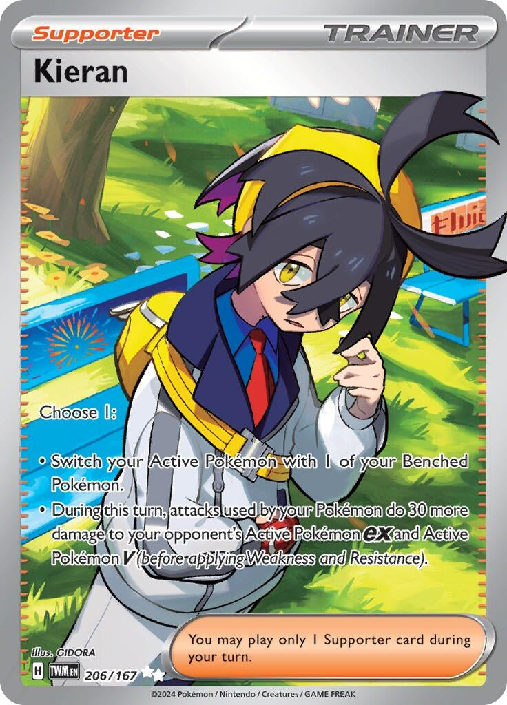 Image for Kieran (206/167) - Pokemon
