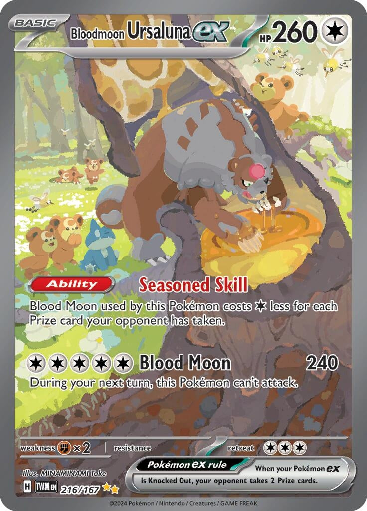 Bloodmoon Ursaluna ex (216/167)