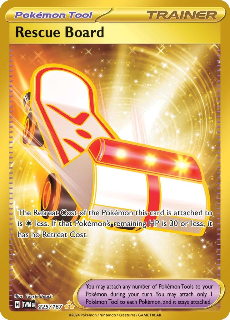 Image for Rescue Board (225/167) - Pokemon
