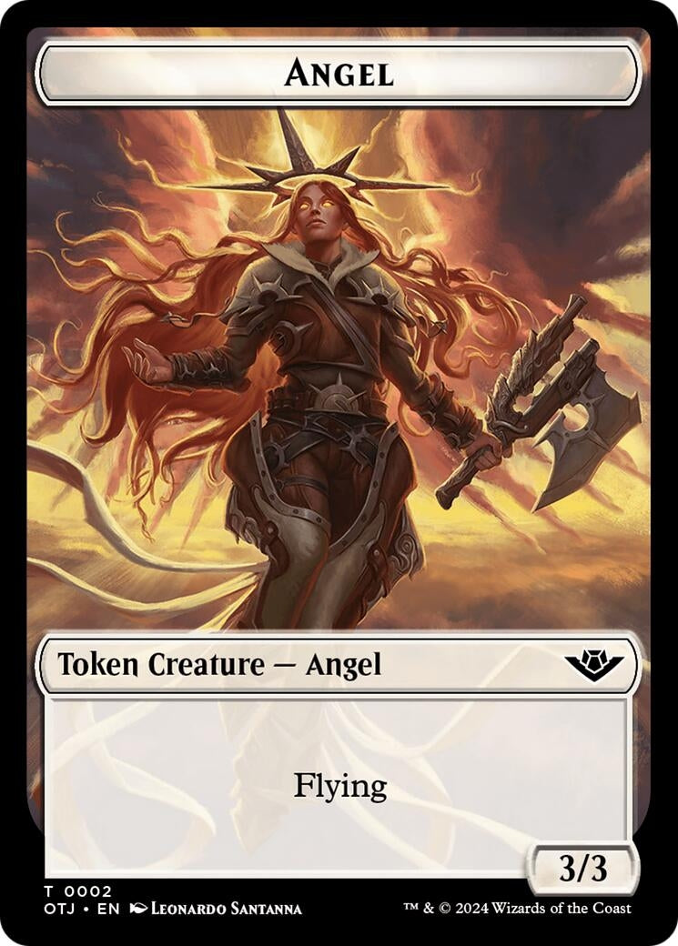 Angel // Plot Double-Sided Token (2 // 20)