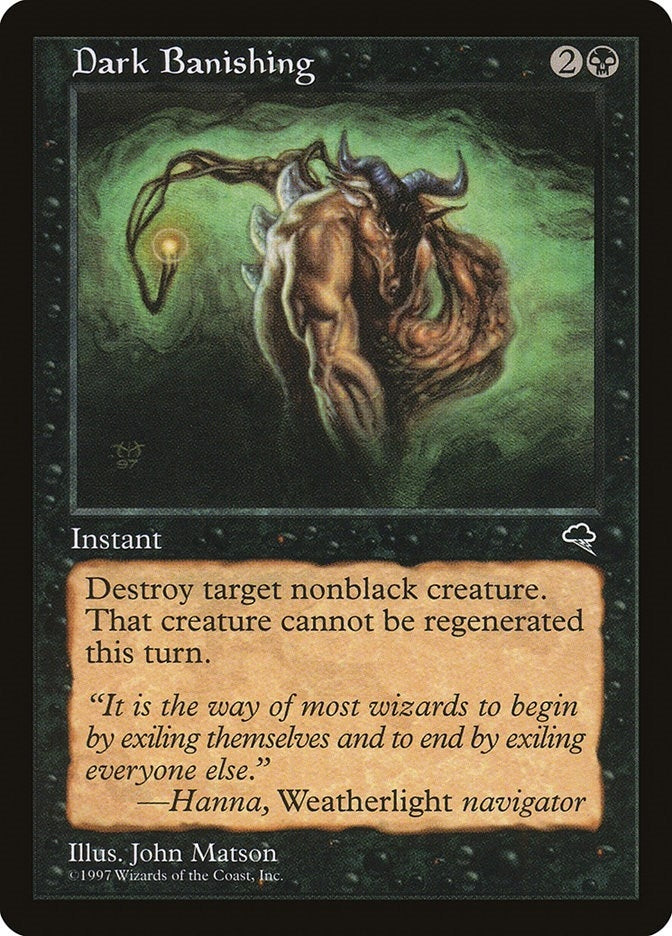 Image for Dark Banishing (117) - Magic: The Gathering
