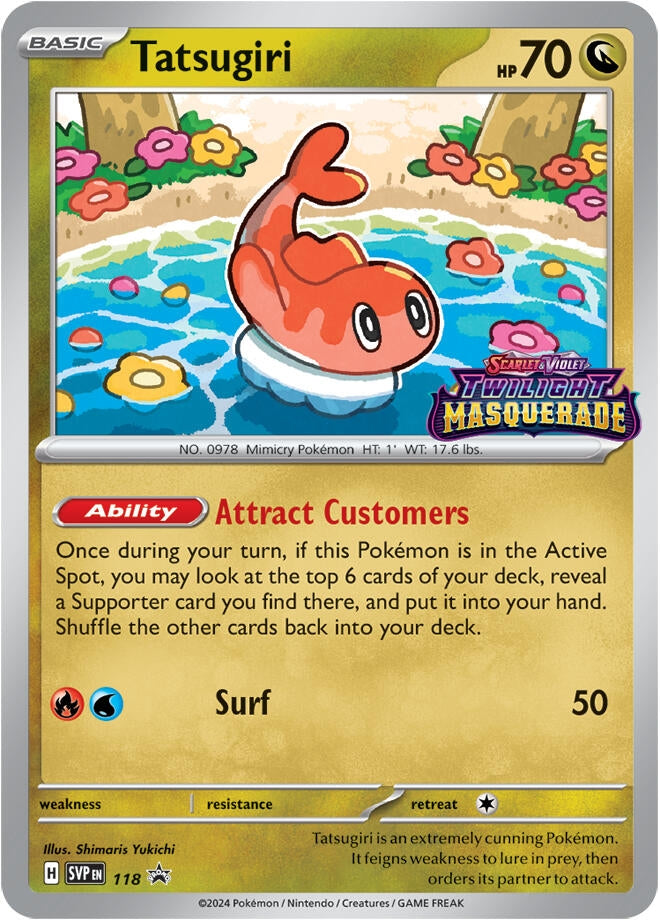 Image for Tatsugiri - 118 (118) - Pokemon