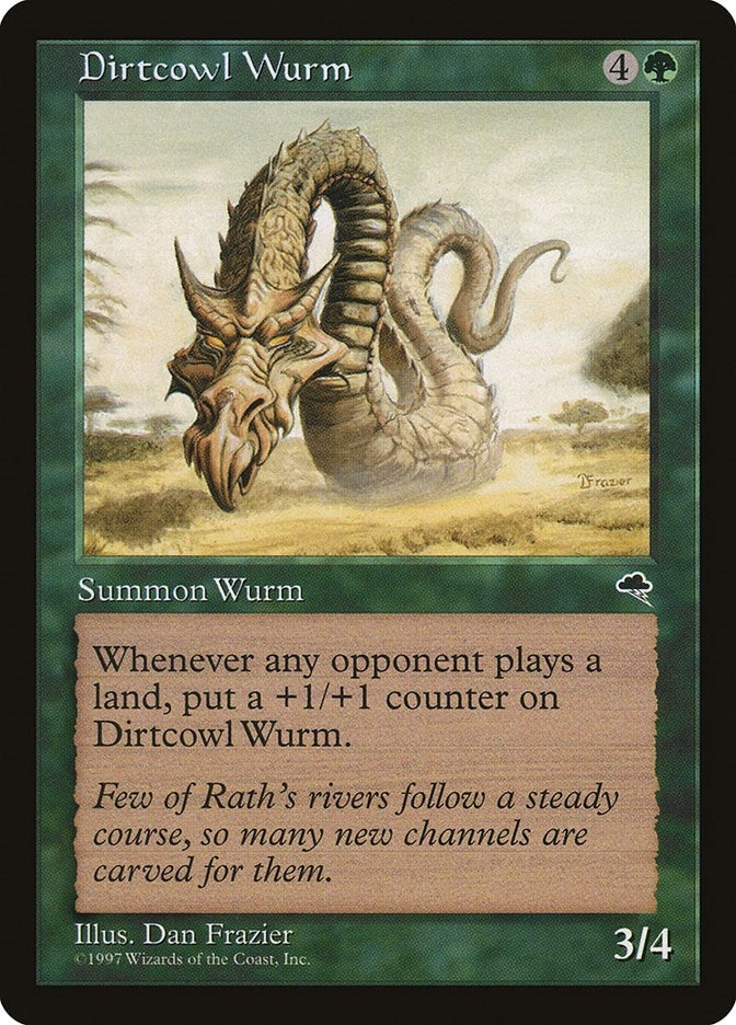 Image for Dirtcowl Wurm (221) - Magic: The Gathering