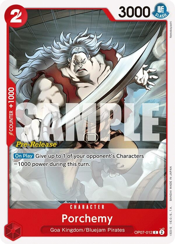 Image for Porchemy (OP07-012) - One Piece Card Game