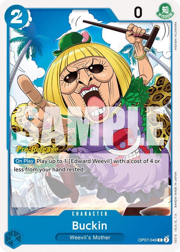 Image for Buckin (OP07-049) - One Piece Card Game