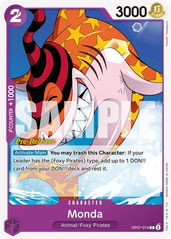 Image for Monda (OP07-074) - One Piece Card Game