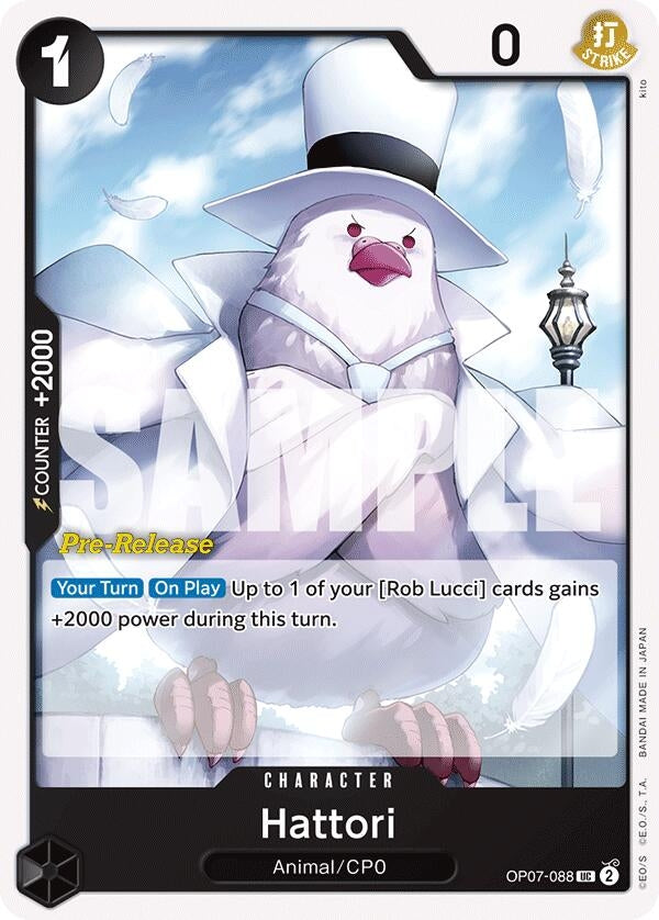 Image for Hattori (OP07-088) - One Piece Card Game
