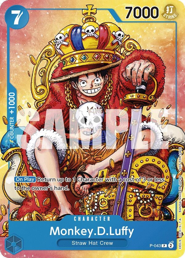 Image for Monkey.D.Luffy (Convention Promo 2024) (P-043) - One Piece Card Game