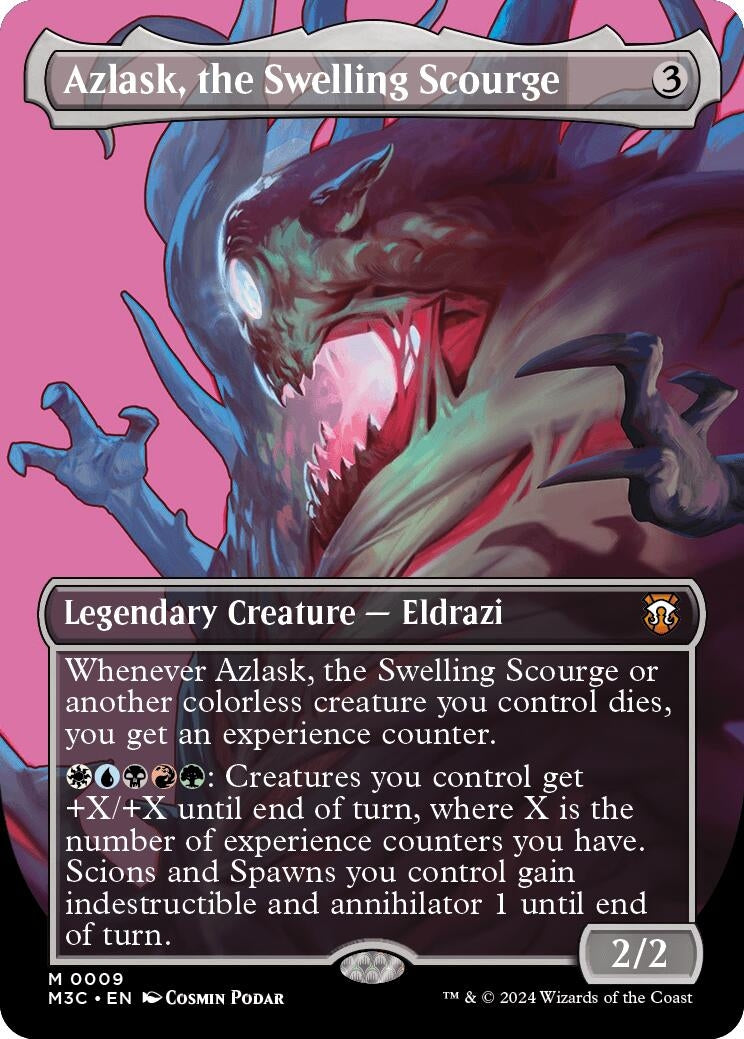 Image for Azlask, the Swelling Scourge (Borderless) (9) - Magic: The Gathering