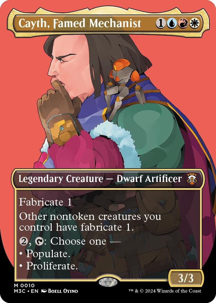 Image for Cayth, Famed Mechanist (Borderless) (10) - Magic: The Gathering