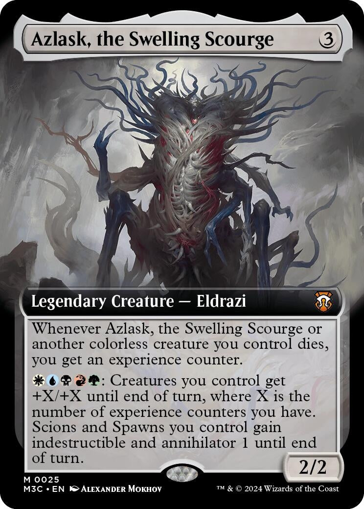 Image for Azlask, the Swelling Scourge (Extended Art) (25) - Magic: The Gathering