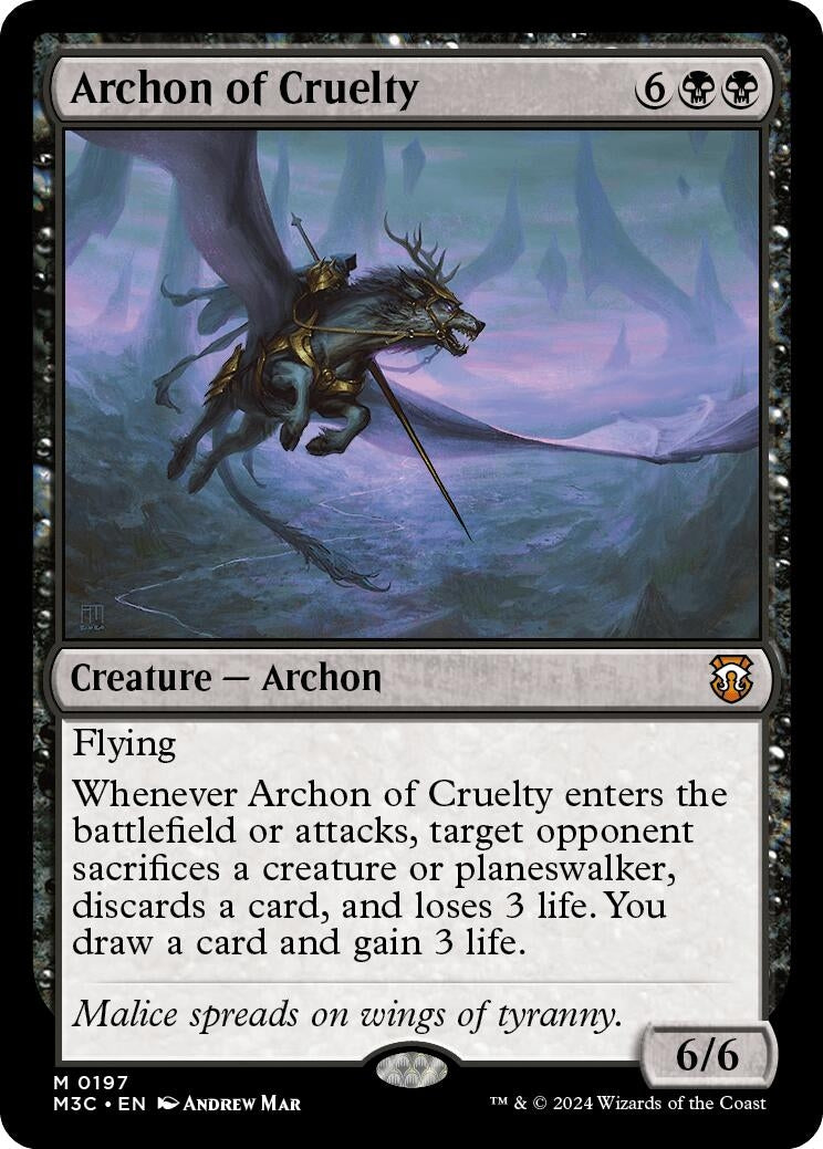 Archon of Cruelty (Ripple Foil) (197)