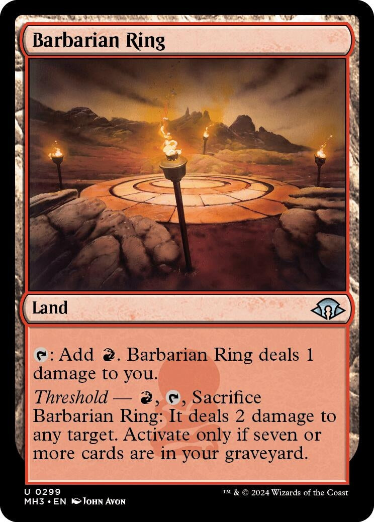 Image for Barbarian Ring (299) - Magic: The Gathering