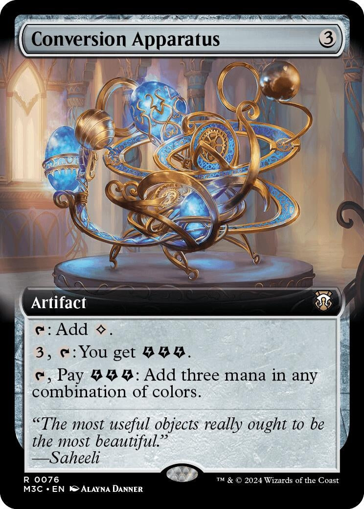 Image for Conversion Apparatus (Extended Art) (76) - Magic: The Gathering