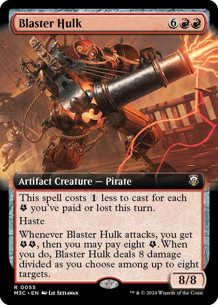 Image for Blaster Hulk (Extended Art) (55) - Magic: The Gathering