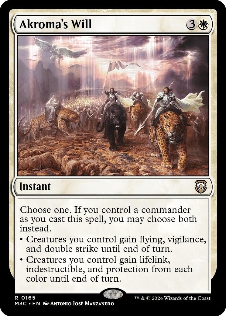 Akroma's Will (Ripple Foil) (165)