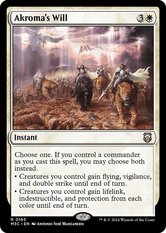 Akroma's Will (Ripple Foil) (165)
