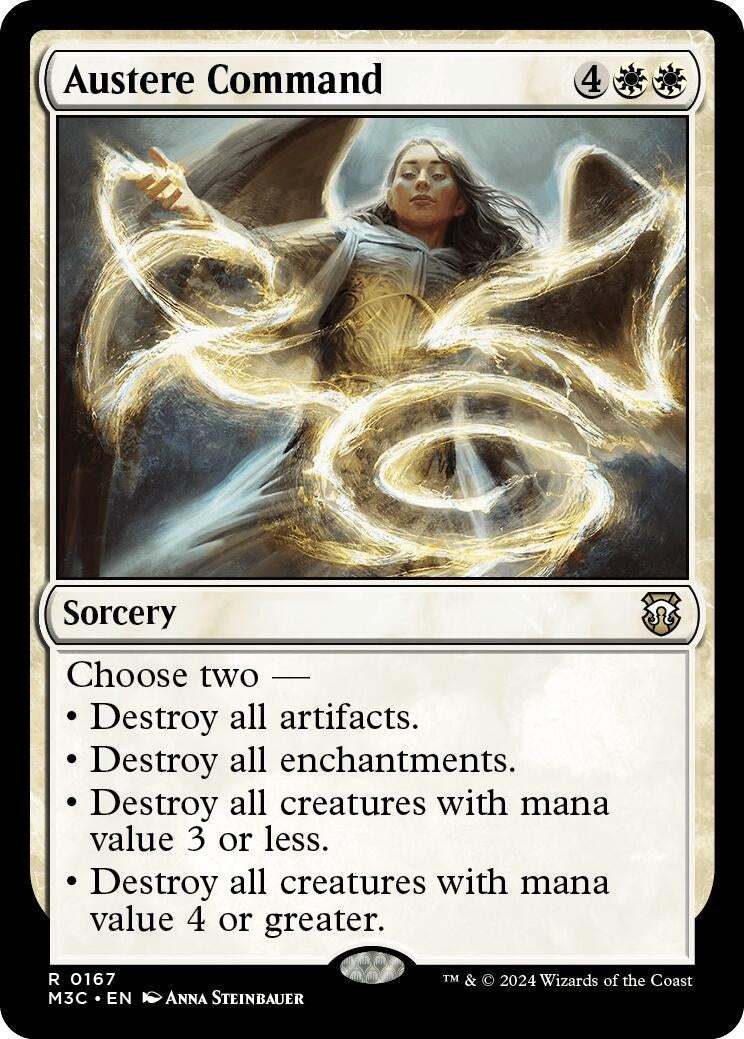 Image for Austere Command (Ripple Foil) (167) - Magic: The Gathering