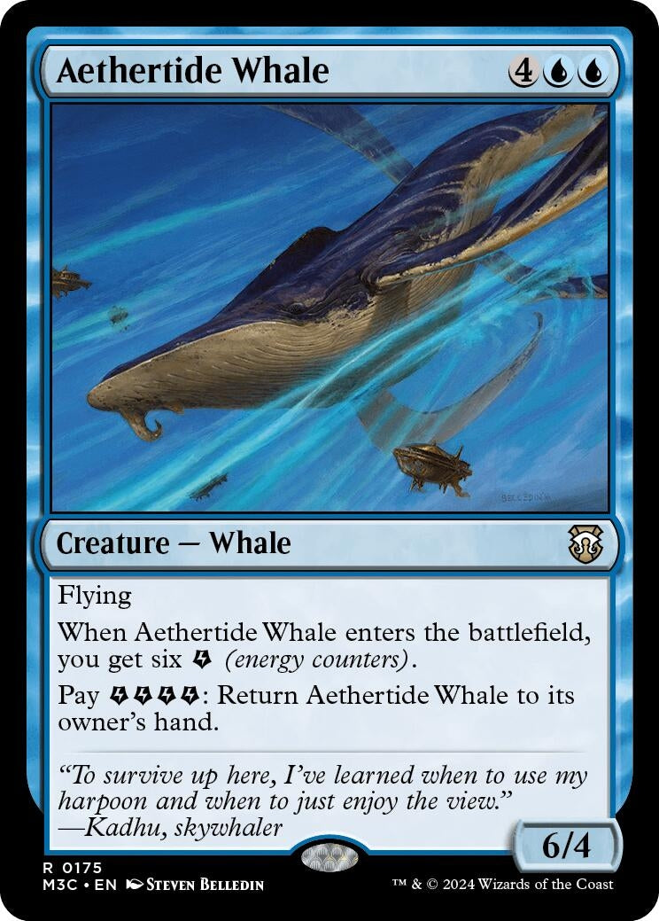 Aethertide Whale (Ripple Foil) (175)