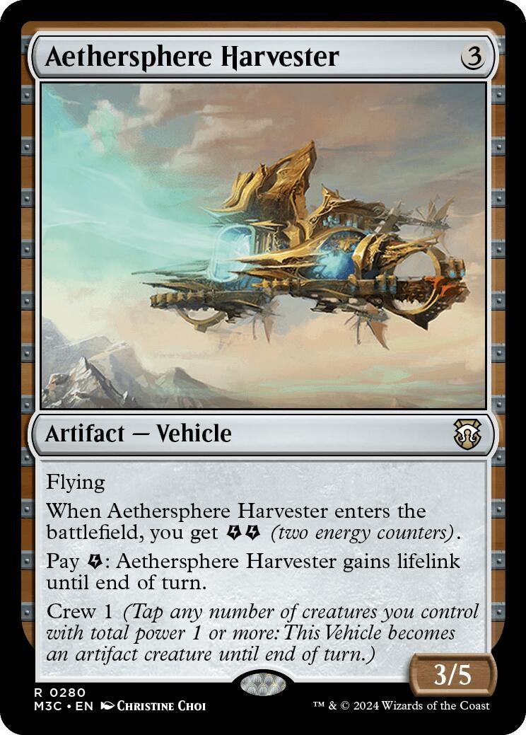 Aethersphere Harvester (Ripple Foil) (280)