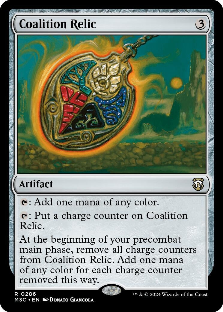 Image for Coalition Relic (Ripple Foil) (286) - Magic: The Gathering