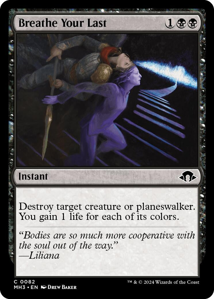 Image for Breathe Your Last (82) - Magic: The Gathering