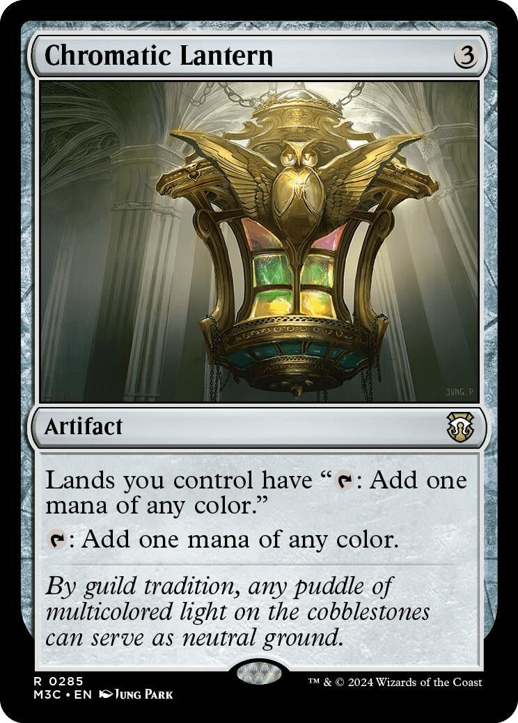 Image for Chromatic Lantern (Ripple Foil) (285) - Magic: The Gathering
