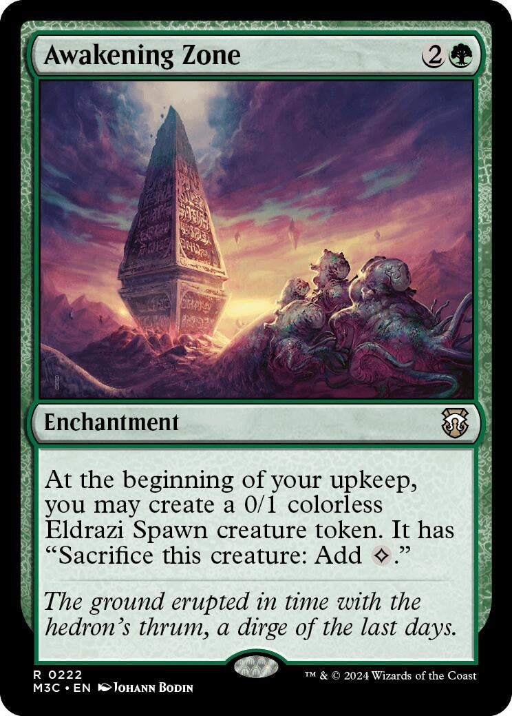 Image for Awakening Zone (Ripple Foil) (222) - Magic: The Gathering