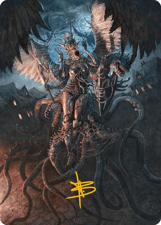 Angelic Aberration Art Card (Gold-Stamped Signature) (28)