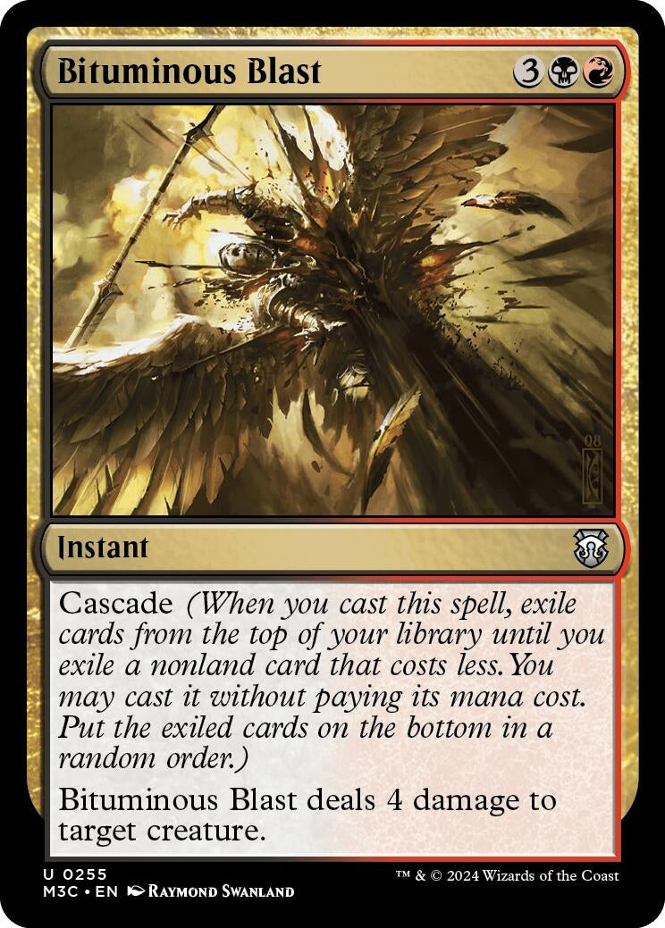 Image for Bituminous Blast (Ripple Foil) (255) - Magic: The Gathering